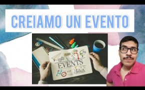 COME CREARE UN EVENTO