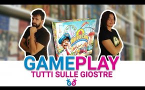 Meeple Land, Partita Completa al gioco da tavolo che ci porta nei parchi divertimenti!