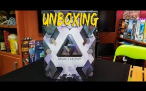 Anachrony Infinity box upgrade pack - Unboxing