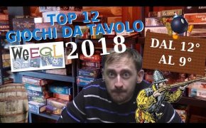 Top 12 Giochi da tavolo WEEGL 2018 ! [Dal 12° al 9°]