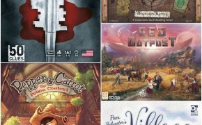 [Ieri Sera sui Nostri Tavoli] Harry Potter: Hogwarts Battle, Village Green, Red Outpost e altri 2!