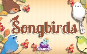 The loud bird gets the worm… Songbirds!