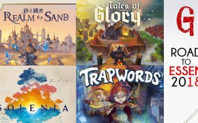Road to Essen 2018: Solenia, Trapwords, Realm of Sand e Tales of Glory