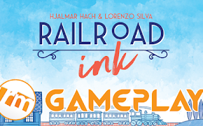 Recensioni Minute - Gameplay Railroad ink (Base + Espansione)