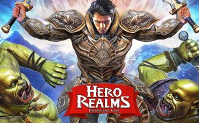 Immagine promozionale del deckbuilding Hero Realms della White Wizard Games