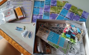 War & Write II - contenuto della scatola