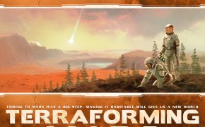 La copertina di Terraforming Mars