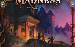 Mansions of Madness: copertina di un gioco da tavolo di mistero, esplorazione ed horror