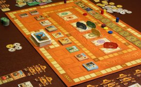 Partita in corso per In the Year of the Dragon, gioco di Stefan Feld