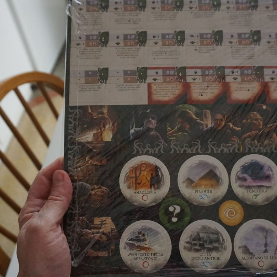 Eldritch Horror Le Montagne della Follia: fustelle