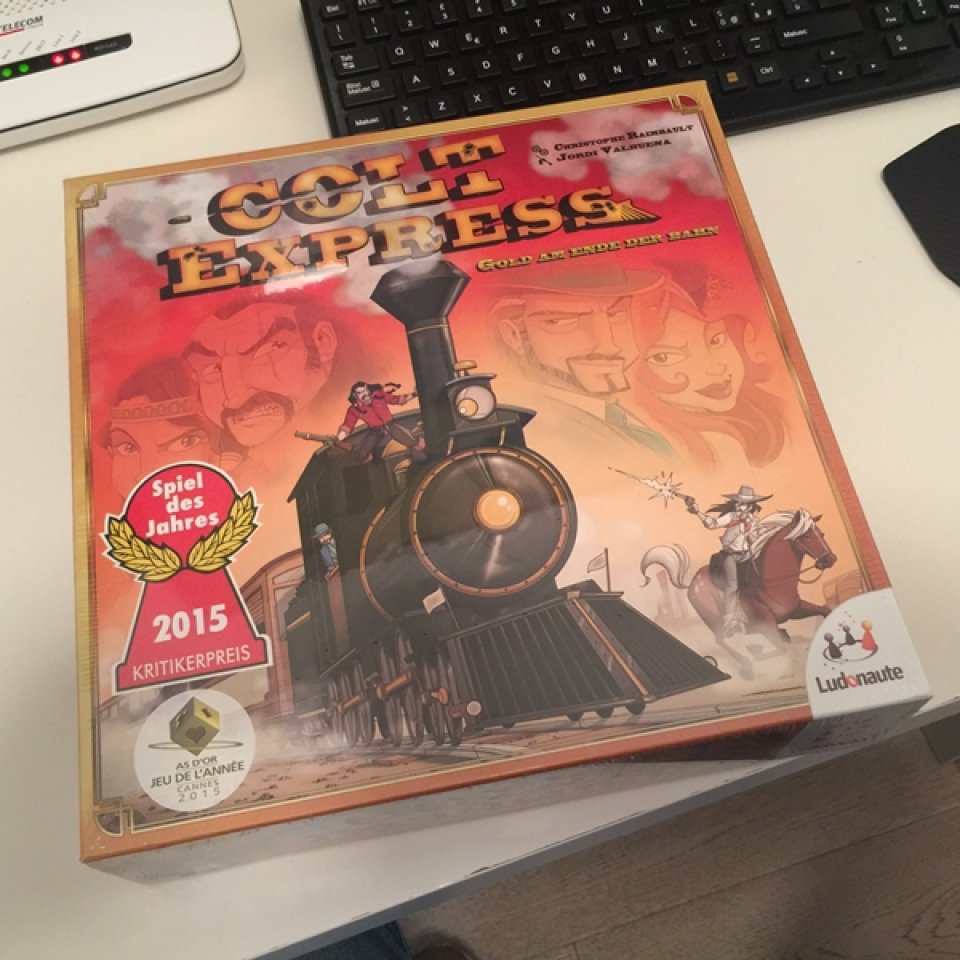 Fronte scatola di Colt Express