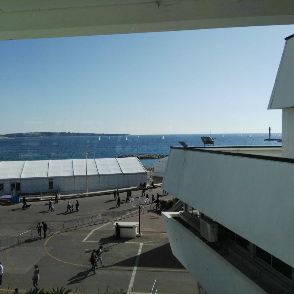 Festival International des Jeux Cannes - press room panorama