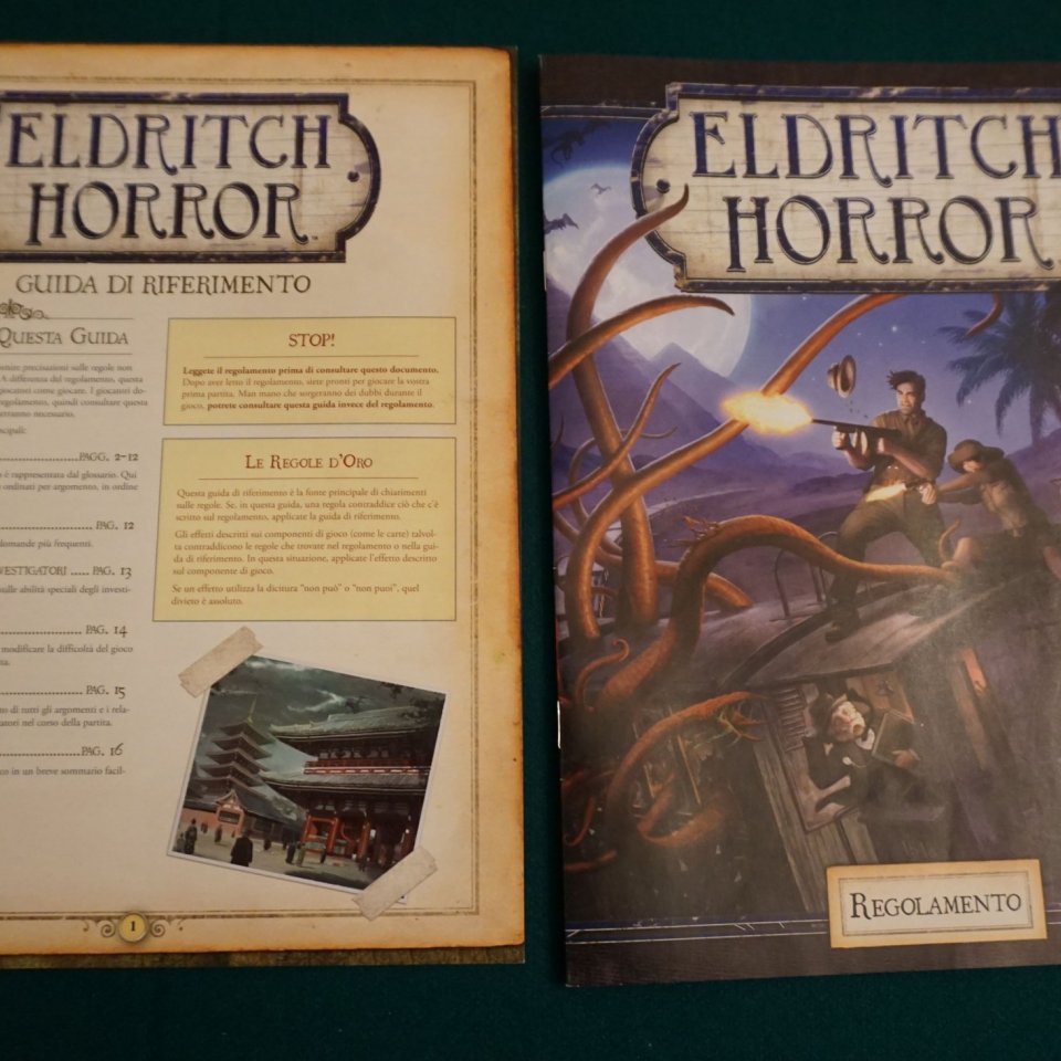 Eldritch Horror istruzioni