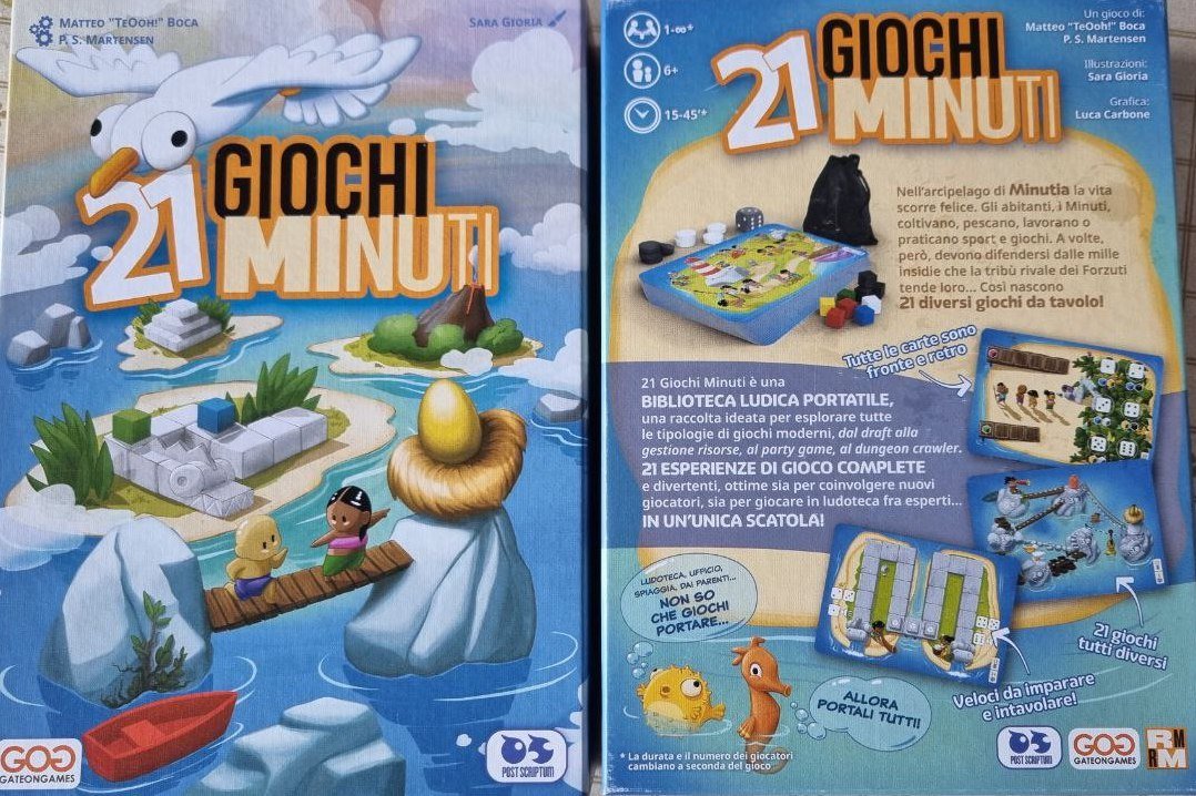 Recensione 21 recensioni minute per 21 Giochi Minuti