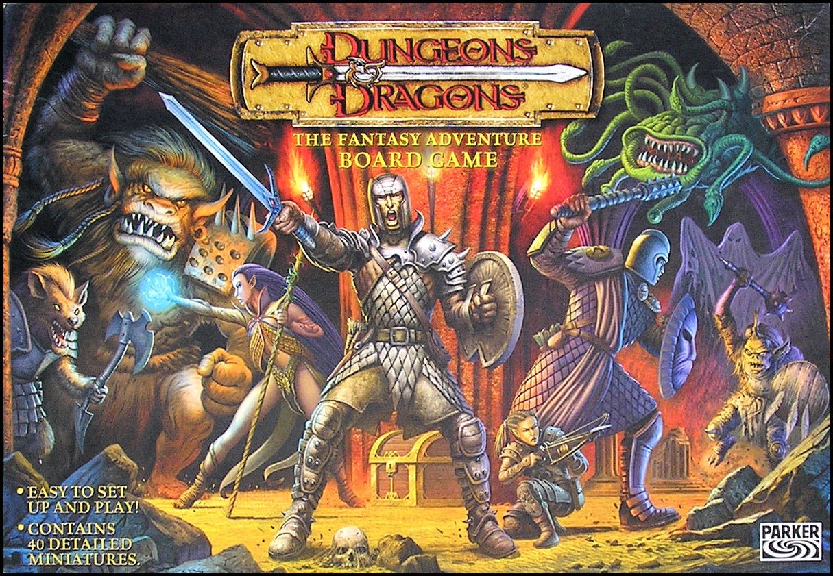 Dungeons & Dragons: The Fantasy Adventure Board Game, Gioco da Tavolo  (GdT)
