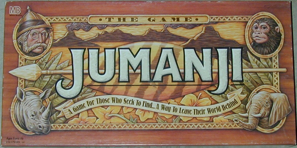 EDITRICE GIOCHI - Jumanji - Jumanji classico - Gioco da tavolo in legn –