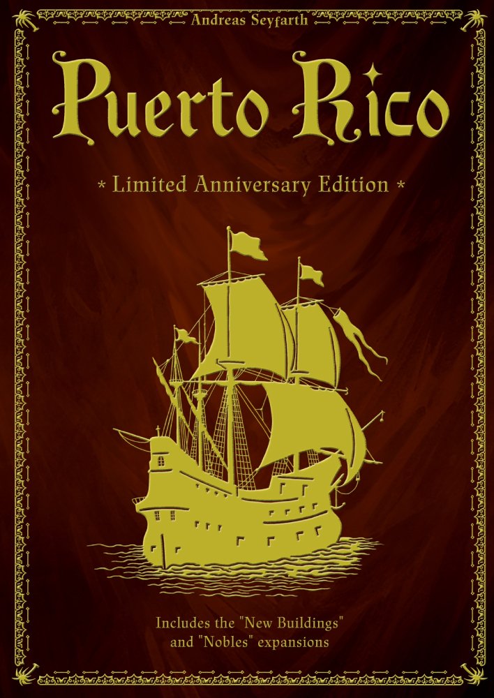 Puerto Rico: Limited Anniversary Edition, Gioco da Tavolo (GdT)